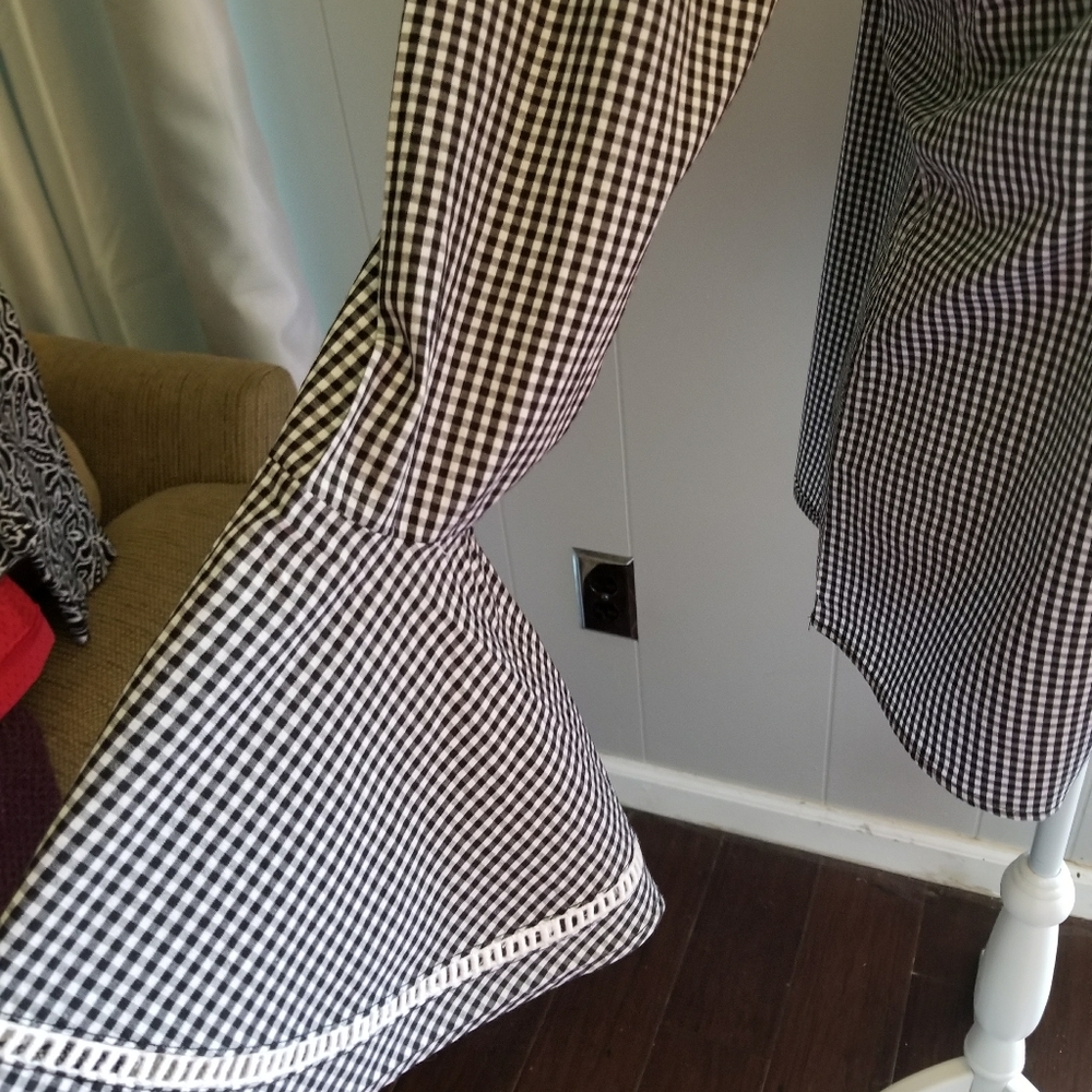Lovely long sleeved gingham blouse - Picture 3 of 6